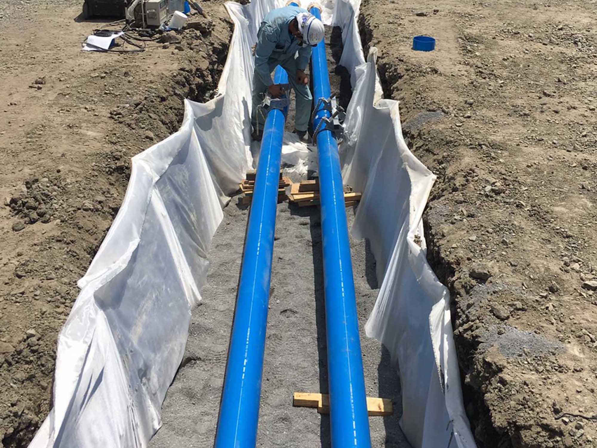 給排水管引込工事