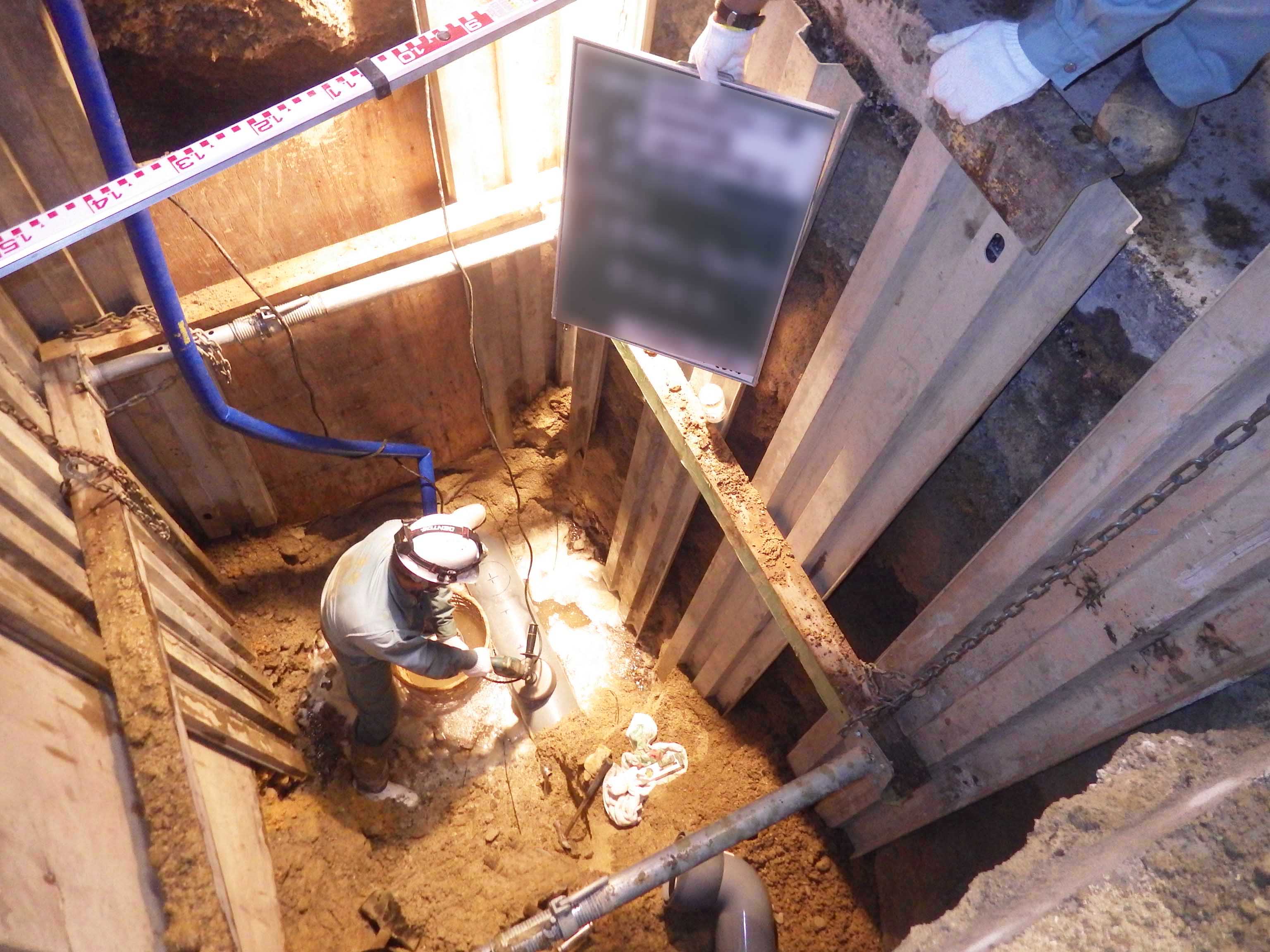 給排水管引込工事