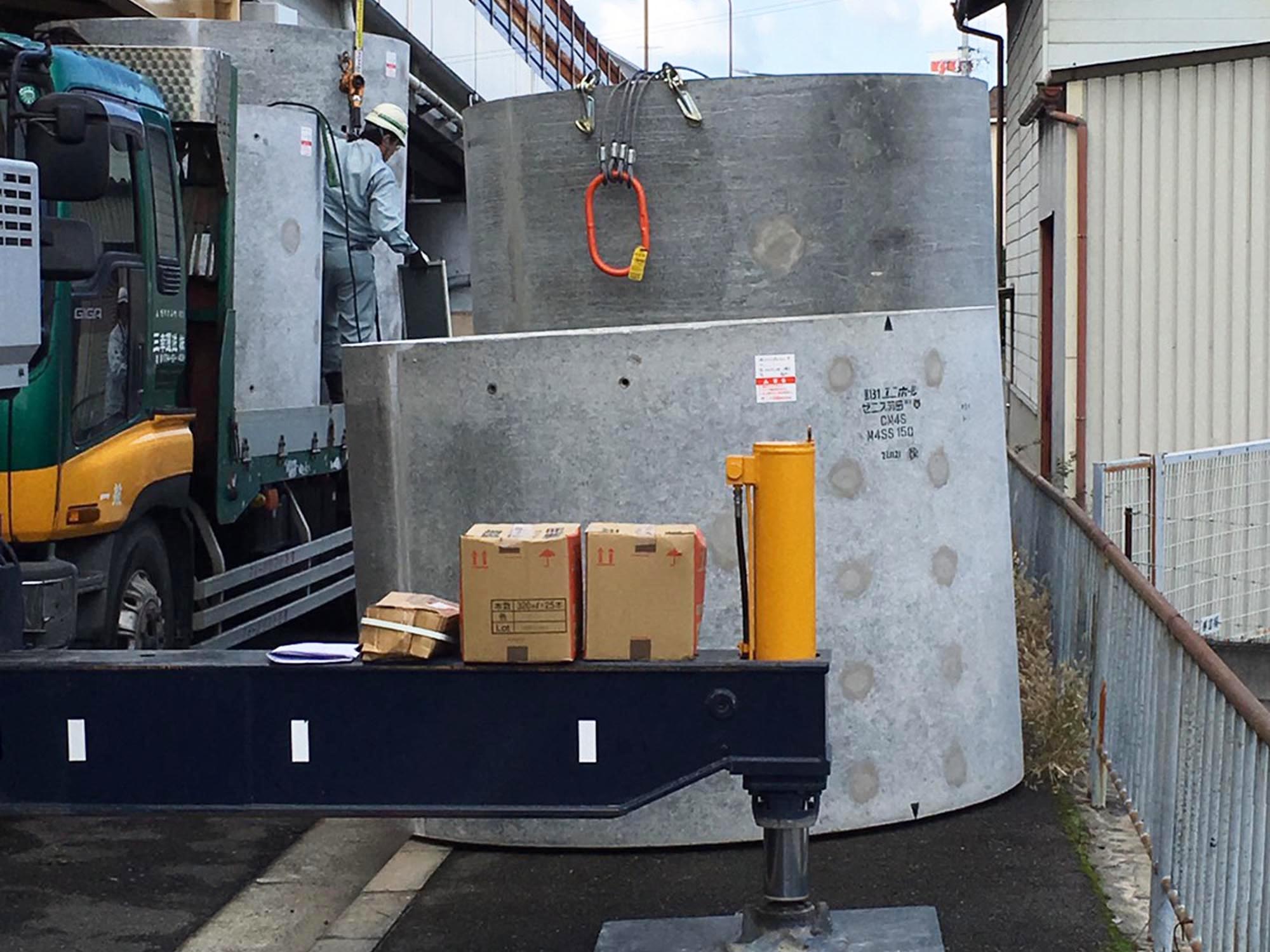 大口径水道管設置工事