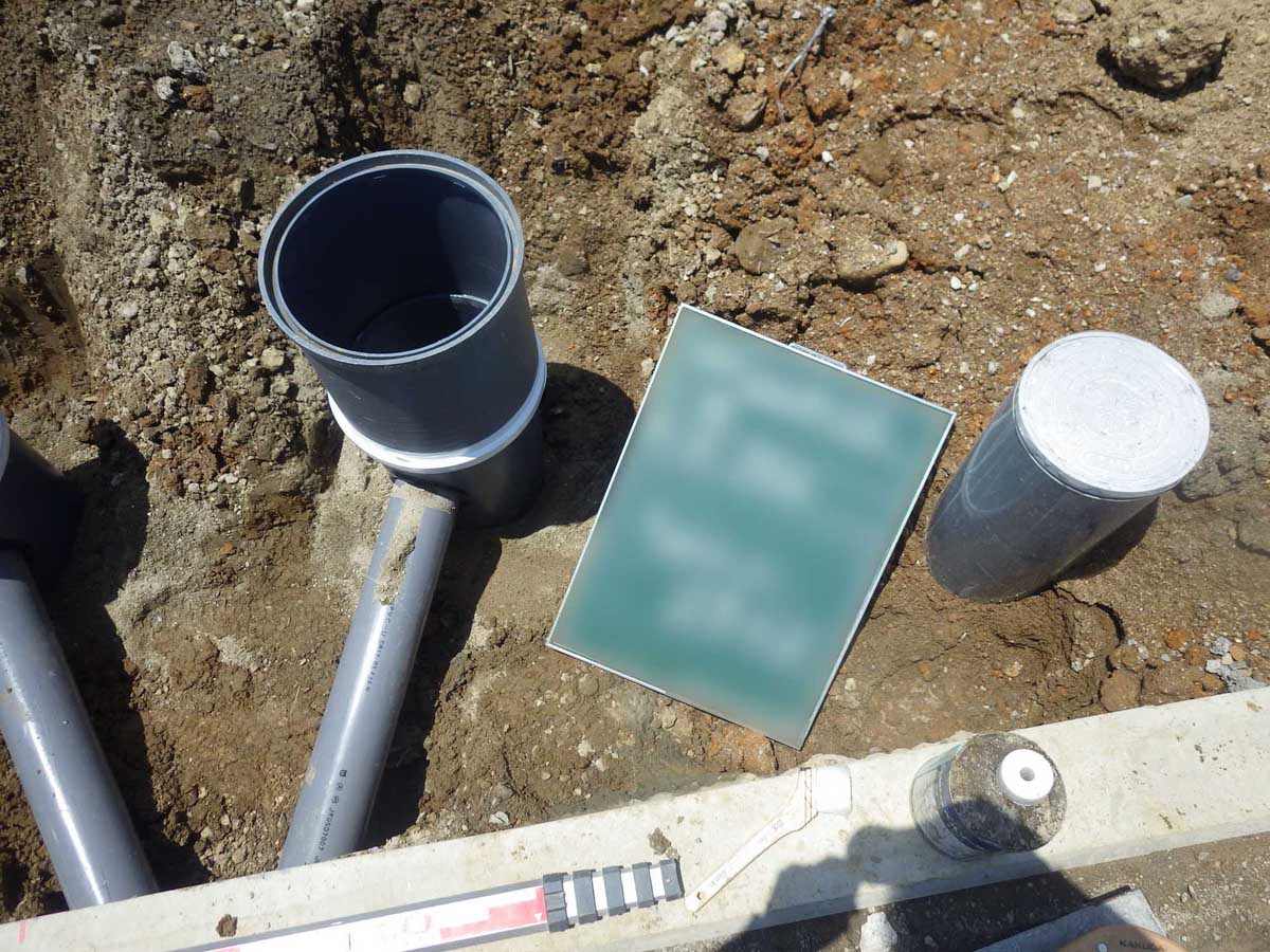 雨水枡設置工事