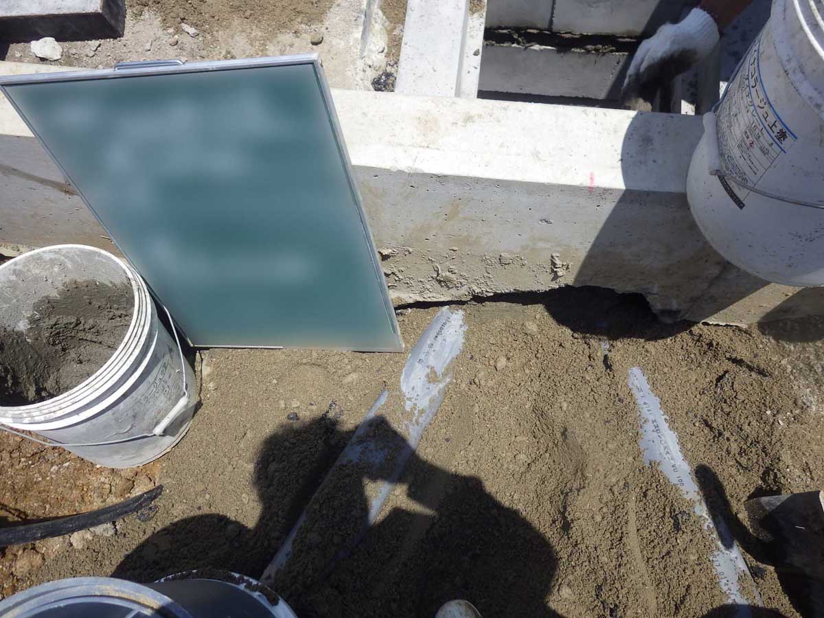 雨水枡設置工事