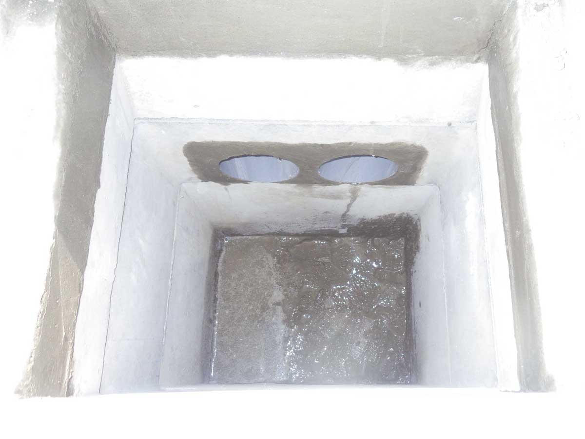 雨水枡設置工事