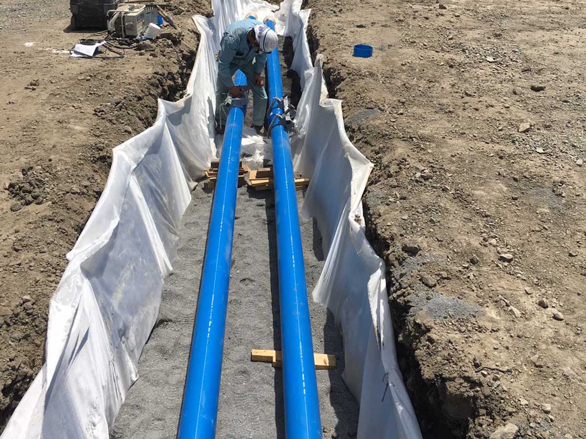 給排水管設置工事