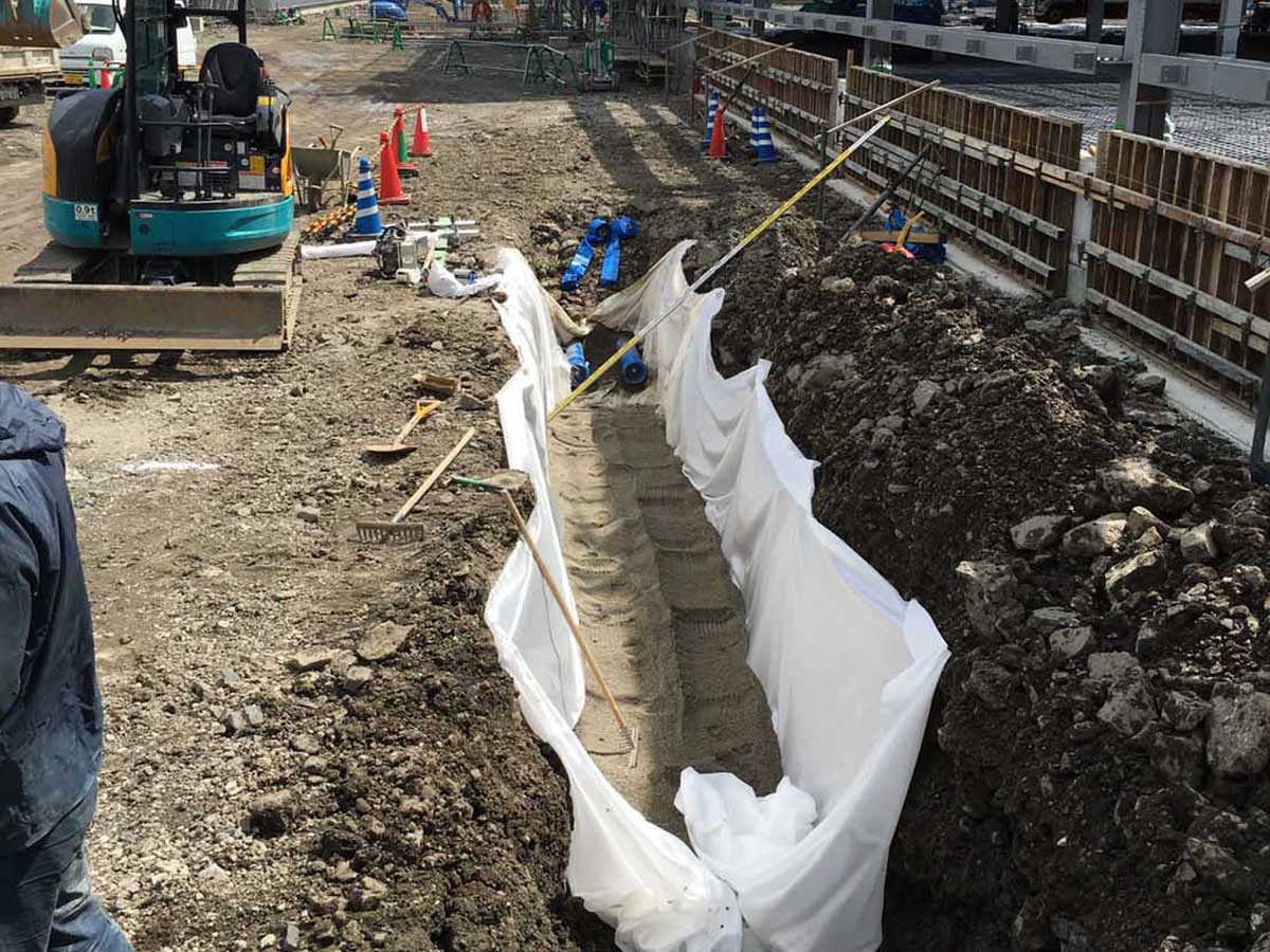 給排水管設置工事