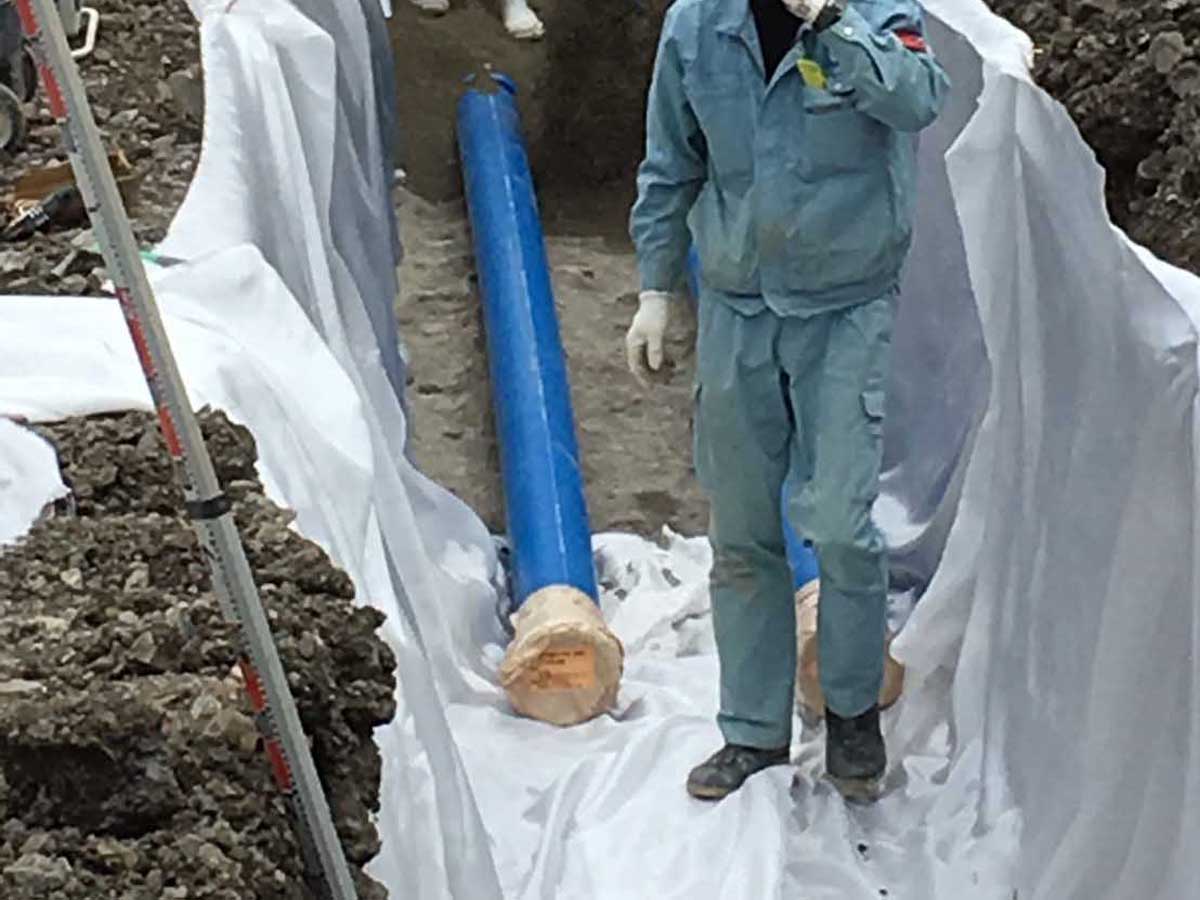 給排水管設置工事