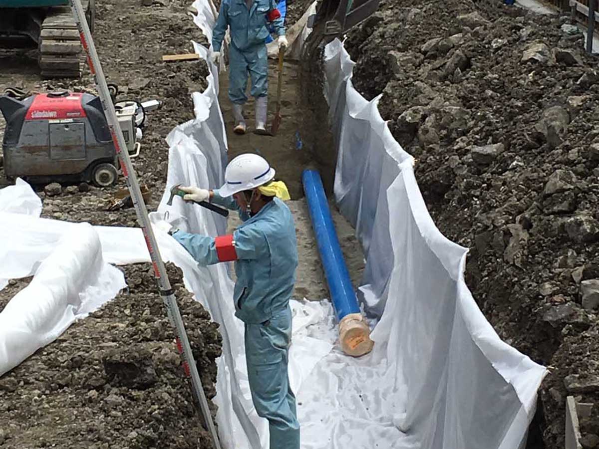 給排水管設置工事