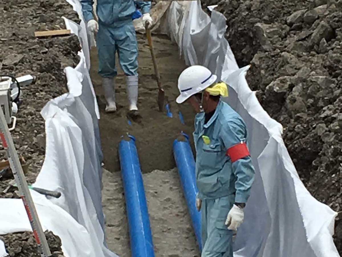 給排水管設置工事