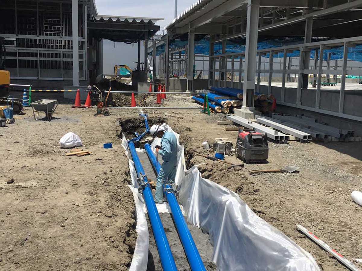 給排水管設置工事