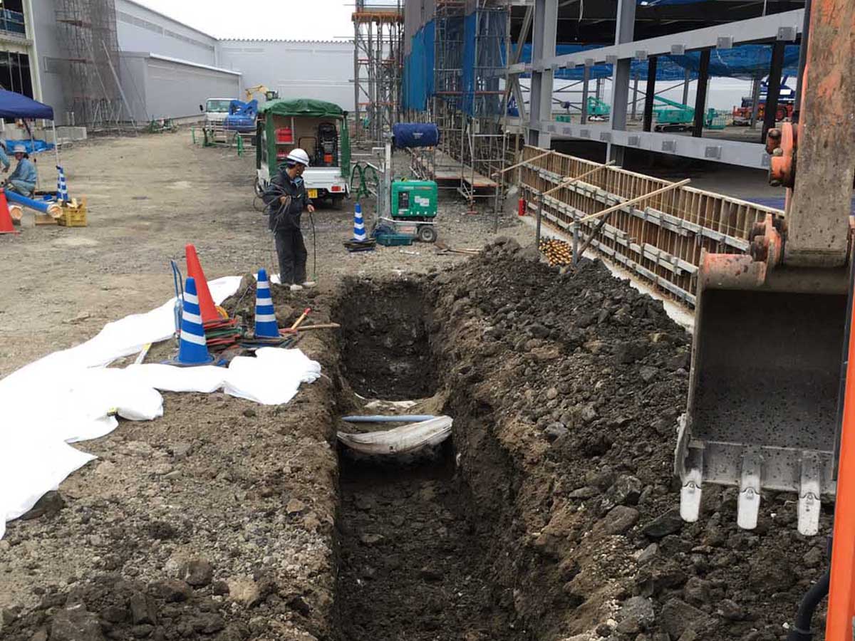 給排水管設置工事