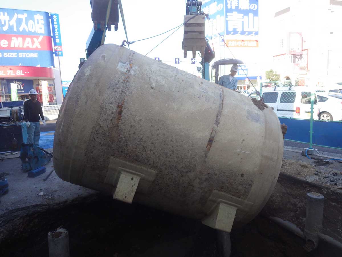 浄化槽入替工事