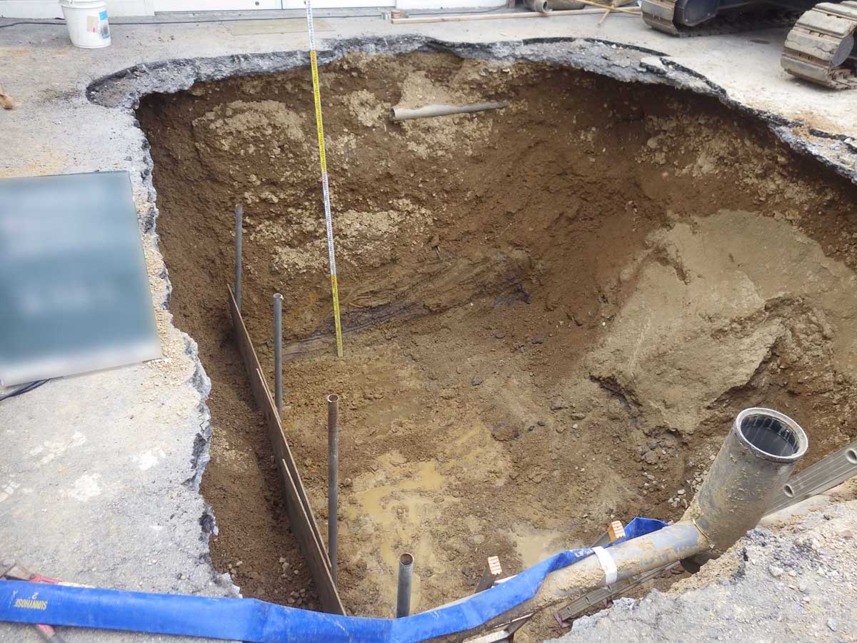 浄化槽入替工事