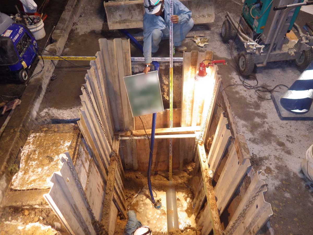 給排水管引込工事