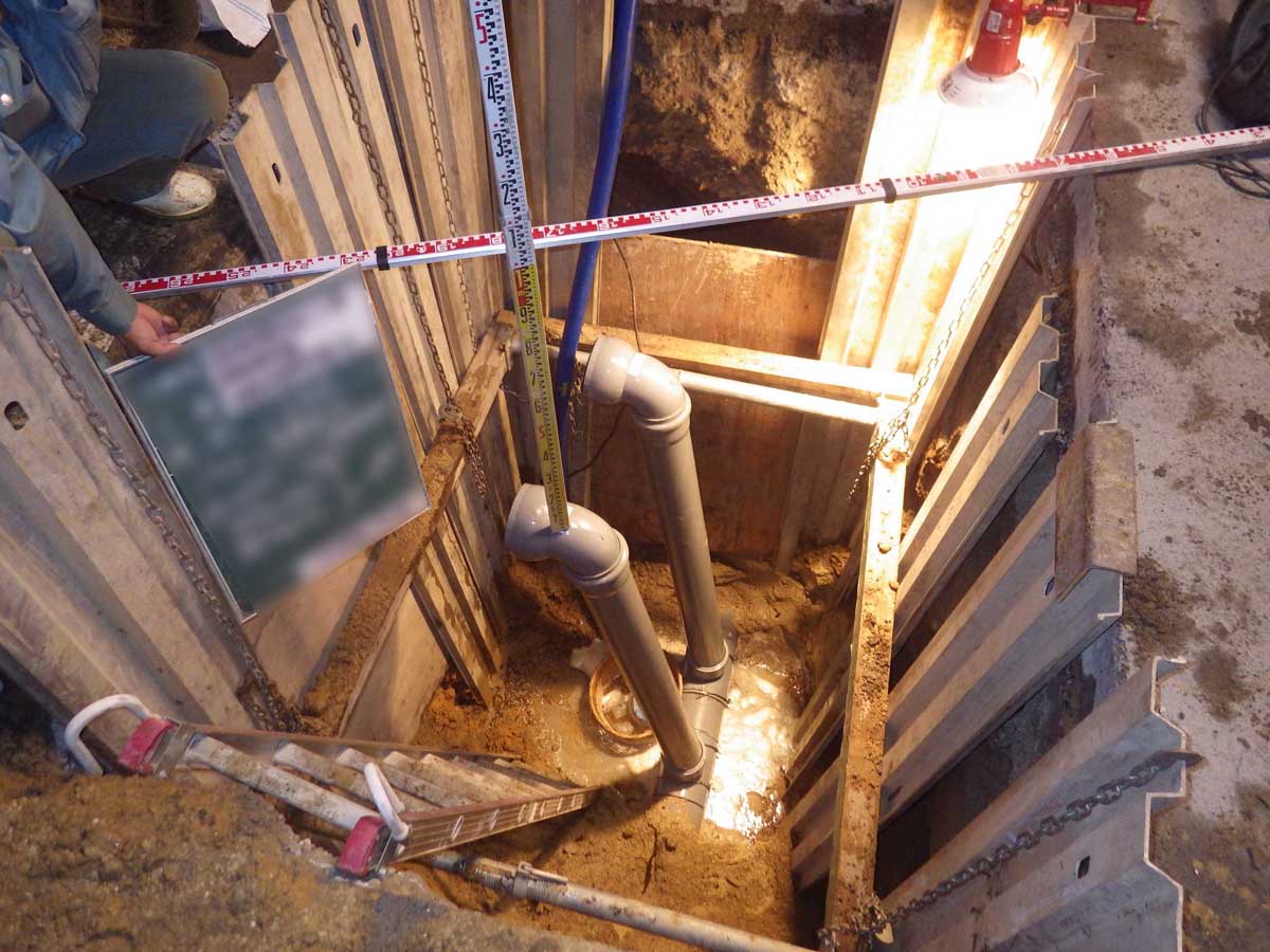 給排水管引込工事