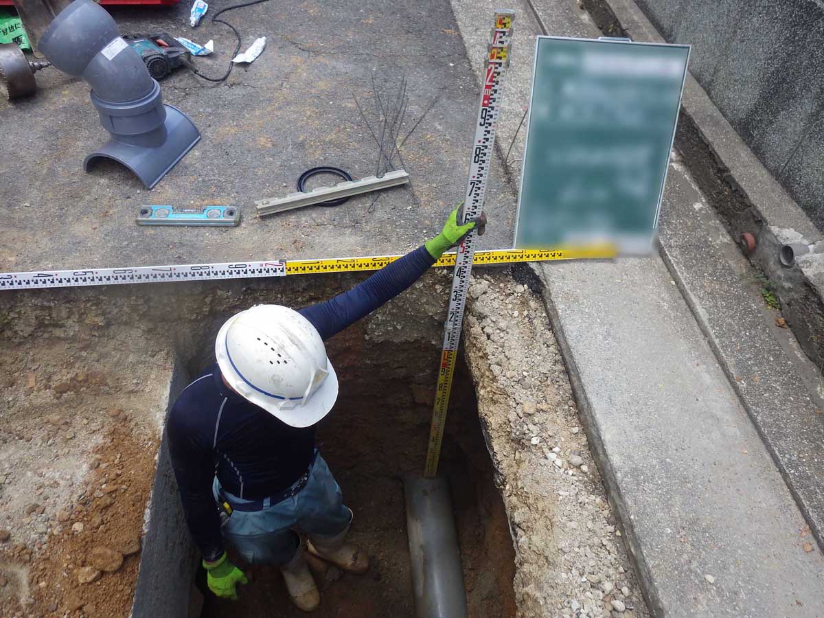 給排水管引込工事