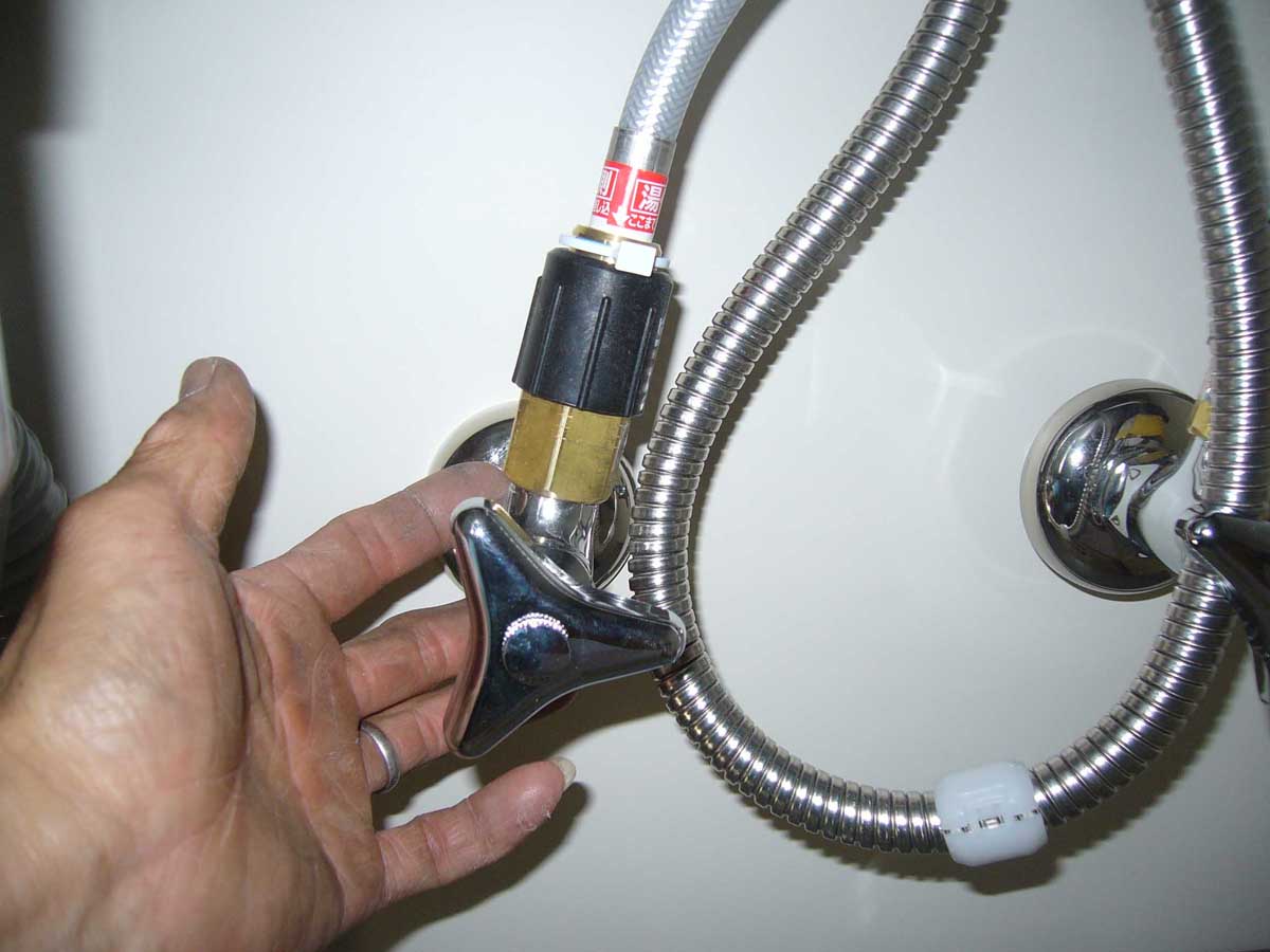 給水ポンプ水圧テスト