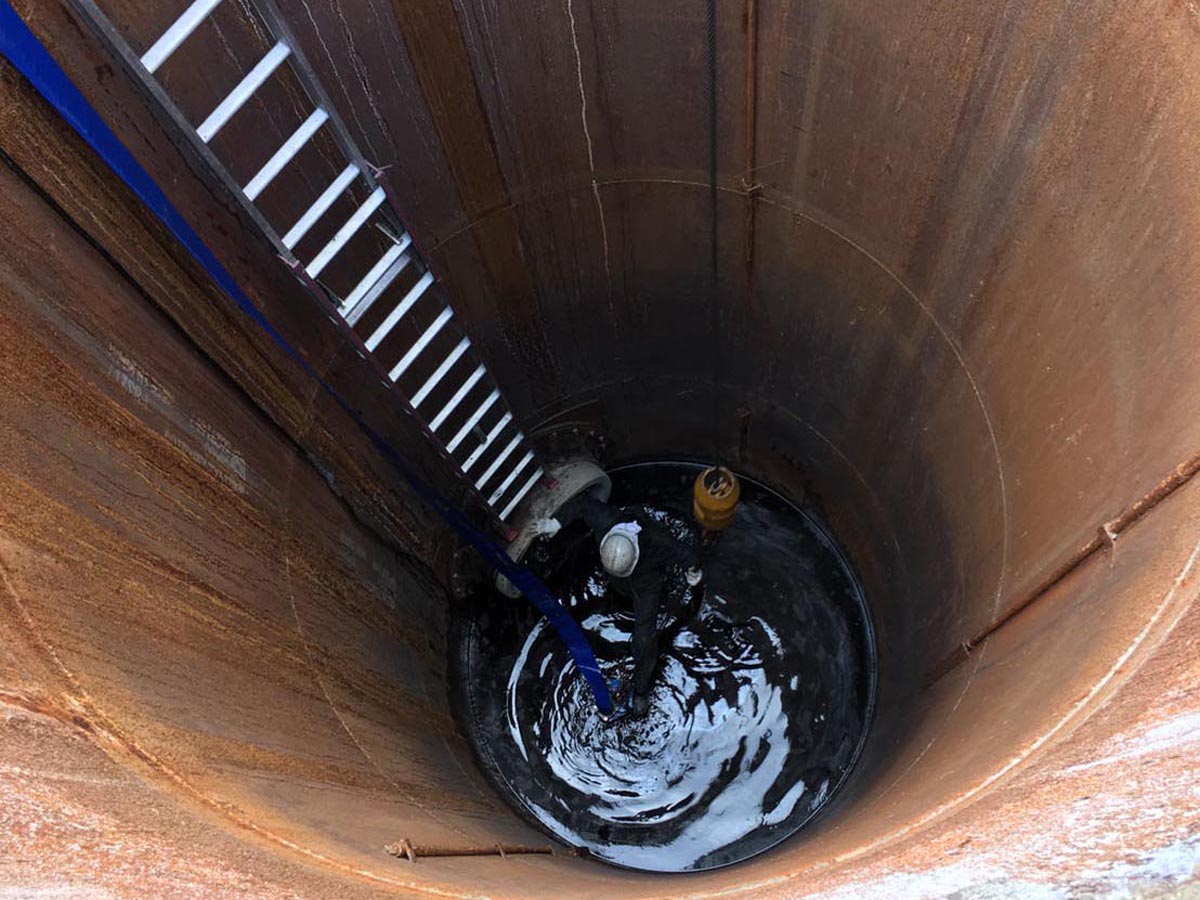 大口径水道管設置工事